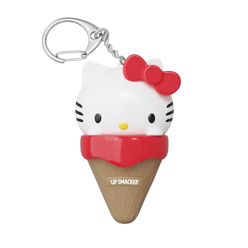 Lip Smacker Hello Kitty Ice Cream Flavored Lip Balm Pack of 2 – Moisturizing & Cruelty-Free