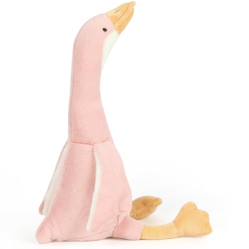 Soft Goose Stuffed Animal Plush Toy - 19.7 Inch Pink Pillow