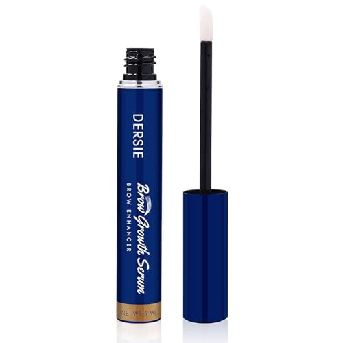 Dersie Eyebrow Growth Serum 0.17 Fl Oz – Nourishing Peptide, Biotin & Arginine for Fuller Brows (Pack of 1)