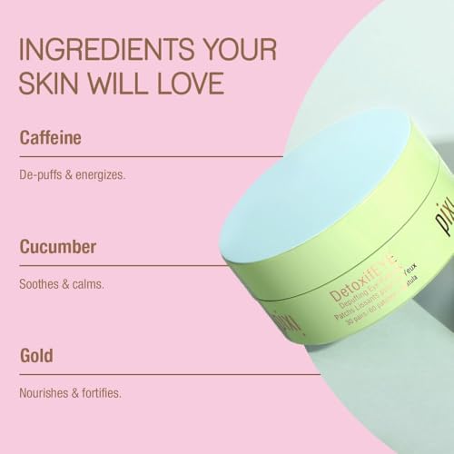 Pixi Beauty Under Eye Patches Gift Set - 5 Pack for Dark Circles & Puffiness