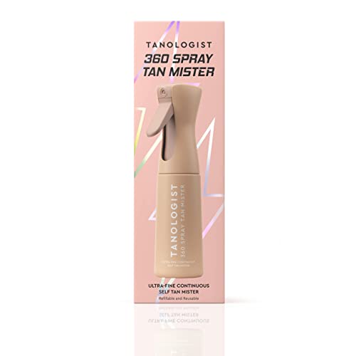 Tanologist 360 Spray Tan Mister for Self Tan - Refillable, Scent-Free