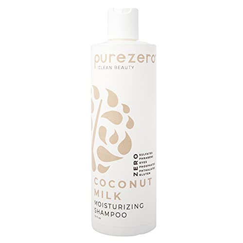 Purezero Coconut Milk Shampoo 12 Fl Oz - Intense Hydration & Shine
