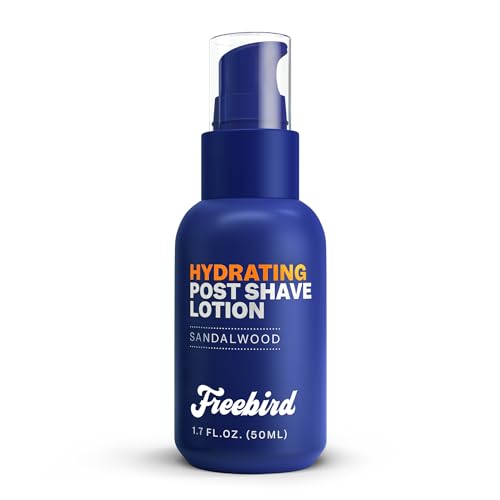 Freebird Post Shave Lotion for Men - Soothing Aftershave Gel, 50mL