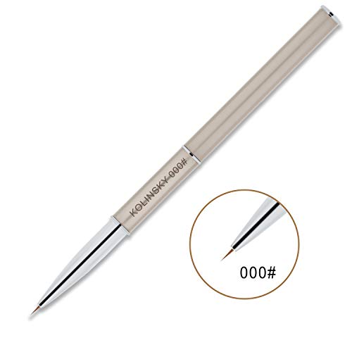 Beaute Galleria Kolinsky Sable Nail Art Brush - Liner #000 (5mm)
