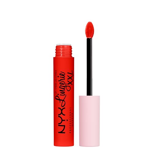 NYX Lip Lingerie XXL Matte Liquid Lipstick - On Fuego (Fire Red)