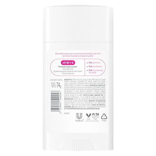 Dove Raspberry & Rose Aluminum-Free Deodorant Stick - 72H Odor Protection