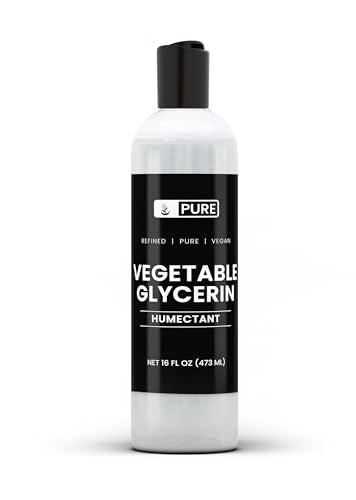 Vegetable Glycerin 16 fl Oz | Pure Original Ingredients for Skin & Bath