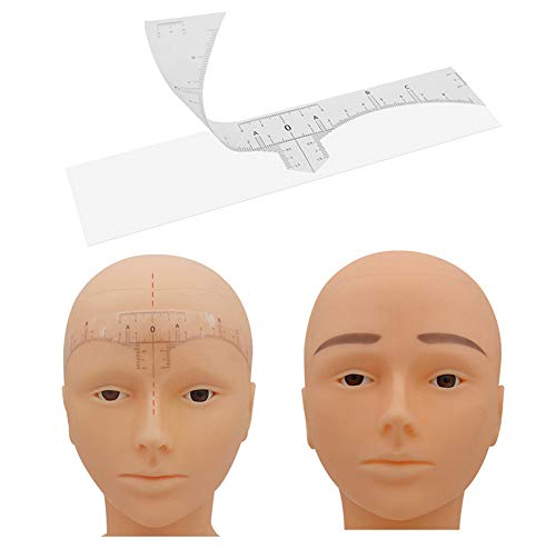 Disposable Eyebrow Ruler Stickers for Microblading - 50 Pcs