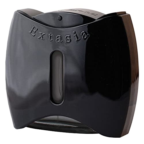 New Brand Extasia Black Men's Eau de Toilette Spray 3.4 oz - Long Lasting Aromatic Fragrance