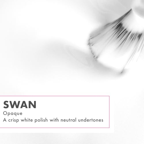 Olive & June Swan Quick Dry Nail Polish 0.45 Fl Oz - Fast-Drying, High Shine