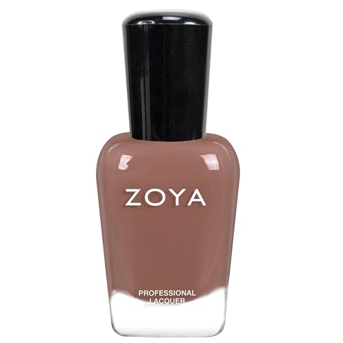ZOYA Kahula Brown Nail Polish - Vegan Espresso & Warm Cream Shades