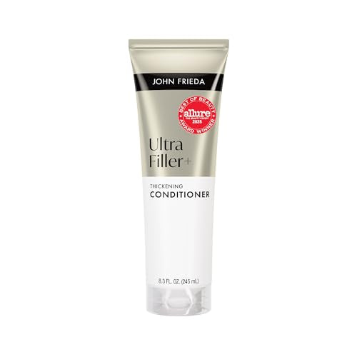 John Frieda ULTRAfiller+ Thickening Conditioner with Biotin, 8.3 fl oz - Volumizing for Fine Hair