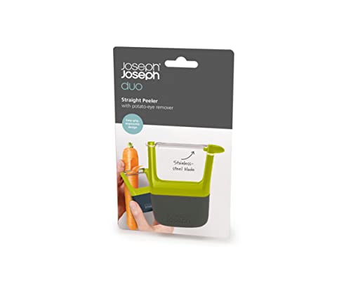 Joseph Joseph Easy-Grip Stainless Steel Potato Peeler - Green