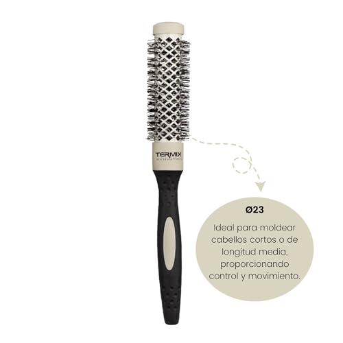 Termix Evolution Soft Hairbrush Ø 23 mm for Thin Hair - Ionized Bristles