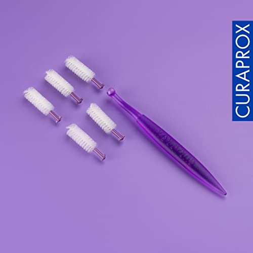 Curaprox CPS 408 Perio Interdental Brush Starter Set - 5 Brushes & Holder