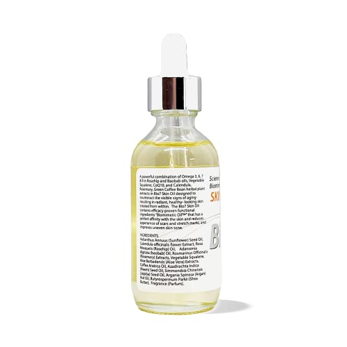 Bio 7 Skin Oil - Biomimetic Anti-Aging Face & Body Oil with Rosehip & Baobab - 2 fl oz