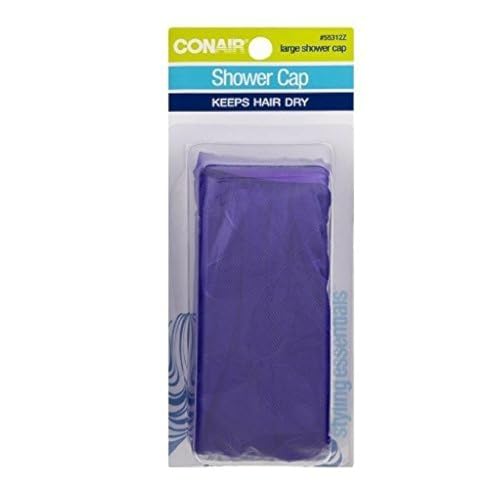 Conair Large Shower Cap - Lightweight & Durable, Assorted Colors