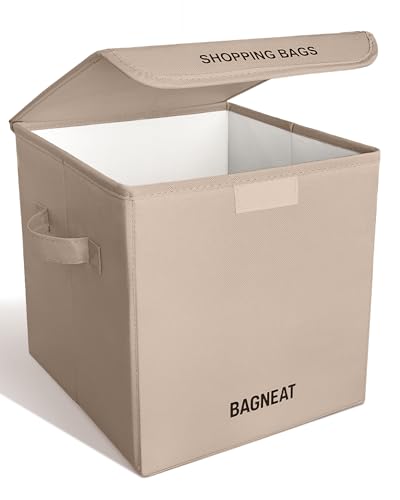 BagNeat Grocery Bag Storage Box - Organize Reusable Bags
