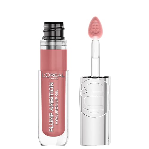 L'Oreal Paris Plump Ambition Hyaluron Lip Oil - 24HR Volumizing Gloss