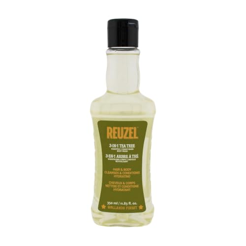 Reuzel 3-In-1 Tea Tree Shampoo, Body Wash & Face Cleanser - 11.83 oz