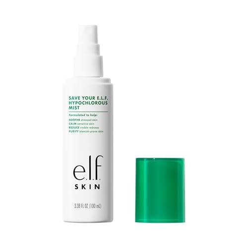 e.l.f. SKIN Save Your Hypochlorous Mist - Calming Facial Spray for Redness