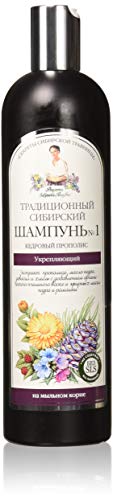 Grandma Agafia Siberian Shampoo with Propolis & Cedar - 550ml