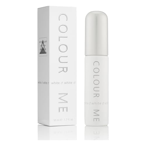 Colour Me Homme White Cologne for Men - 1.7 oz EDT Spray