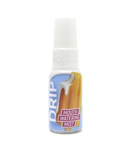 SUGAR SPLASH DRIP Dry Mouth Relief Spray - Orange Creamsicle, 1 Pack