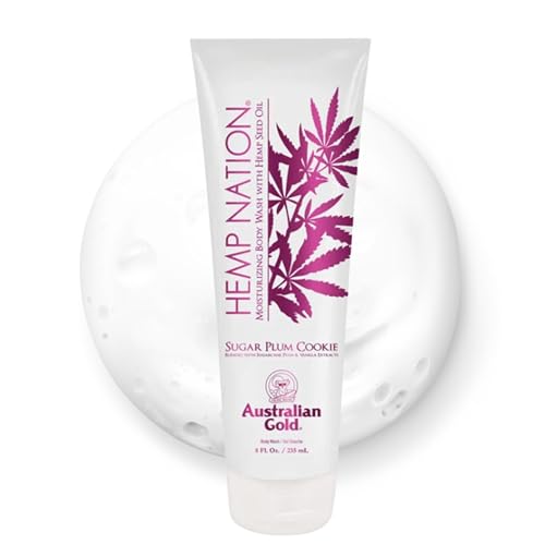 Australian Gold Hemp Nation Sugar Plum Cookie Body Wash 8oz