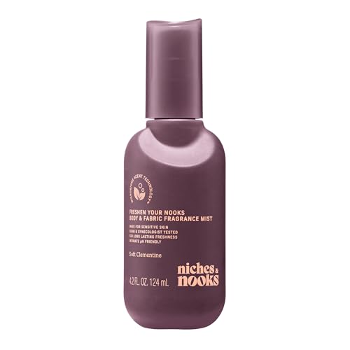 Niches & Nooks pH Balanced Feminine Body Spray - Soft Clementine Scent, 4.2 fl oz