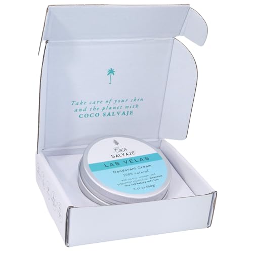 Natural Deodorant Cream for Sensitive Skin - Vegan & Aluminum Free