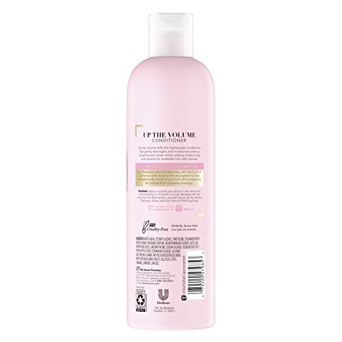 Suave Pink Up The Volume Volumizing Conditioner with Amino Acid Complex - 16.5oz