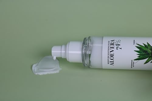 FROMNATURE Aloe Vera 74% Moisture Soothing Fluid 125ml with Hyaluronic Acid