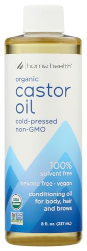 Home Health Castor Oil Cold Pressed, 8 Fl Oz - Nourishing Skin Care
