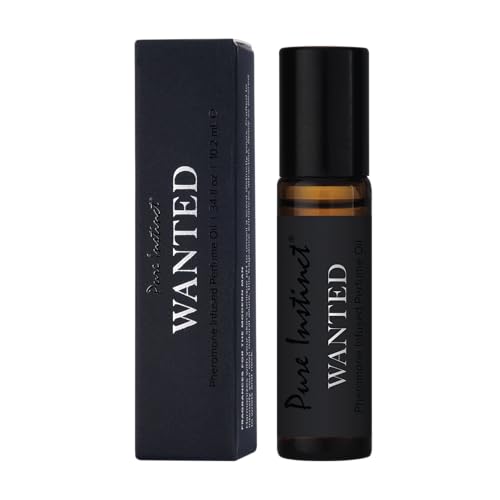 Pure Instinct WANTED Pheromone Infused Essential Oil Perfume - Roll On 0.34 Fl. Oz.