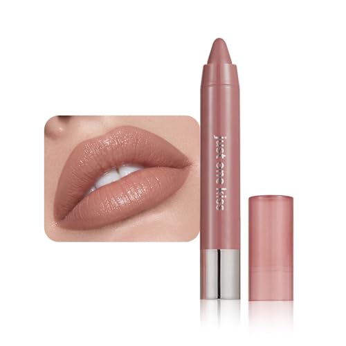 Hydrating Warm Nude Lip Crayon - Creamy Moisturizing Stick