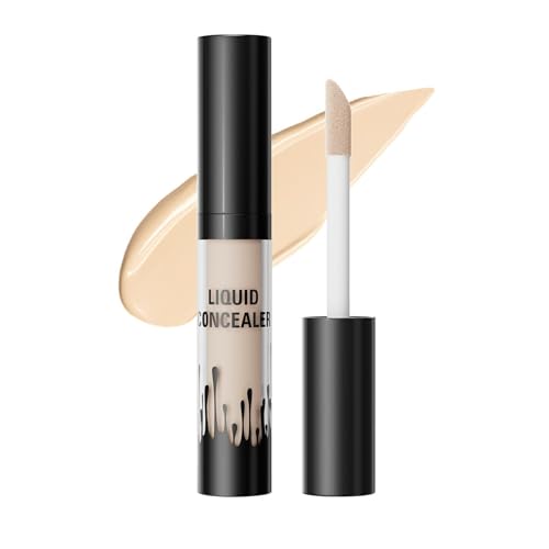 QIC Full Coverage Liquid Concealer – Waterproof, Long-Lasting Matte Finish