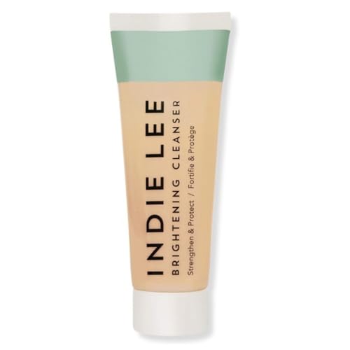 Indie Lee Brightening Facial Gel Cleanser - Vegan Hydrating Face Wash (30ml)
