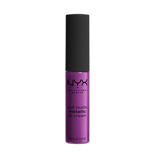 NYX Soft Matte Metallic Lip Cream Seoul 0.22oz Liquid Lipstick