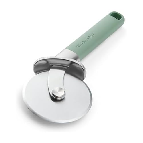 KitchenAid Pizza Cutter with Ergonomic Handle and Finger Guard
