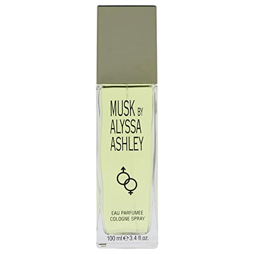 Alyssa Ashley Musk Perfume - Unisex Floral Woody Fragrance - 3.4 oz Spray