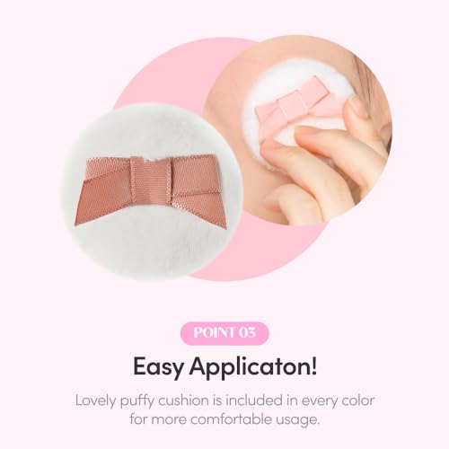 ETUDE Lovely Cookie Powder Blush - Grapefruit Jelly, Long-Lasting Face Makeup