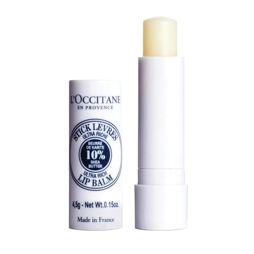 L'OCCITANE 10% Organic Shea Butter Lip Balm Stick - Hydrating & Nourishing