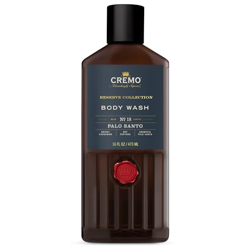 Cremo Men's Body Wash Bundle with Italian Bergamot & Palo Santo - 2 x 16 Fl Oz