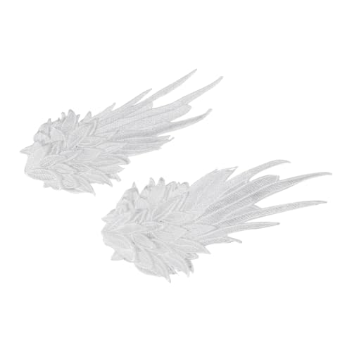 White Angel Wing Feather Hair Clips for Girls Women - Lolita Headwear & Cosplay Accessories