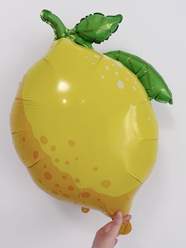 6Pcs Lemon Balloons Set for Summer Parties & Celebrations