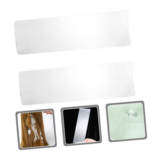 Hair Highlighting Board Set - 2 Clear Dye Paddles for Precision Coloring