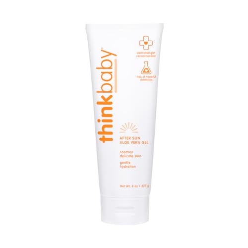 Thinkbaby Aloe Vera Gel After Sun Relief Lotion - 8 Fl Oz
