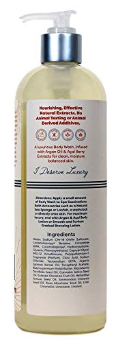 Spa Destinations Argan & Acai Moisturizing Body Wash - 16 oz
