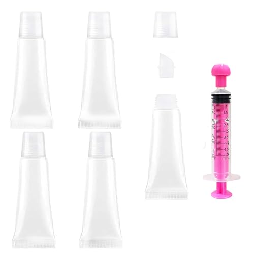 Empty Lip Gloss Balm Tubes Travel Toothpaste Container